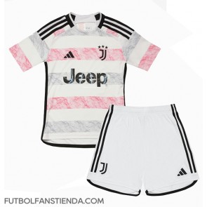 Juventus Segunda Equipación Niños 2023-24 Manga Corta (+ Pantalones cortos)